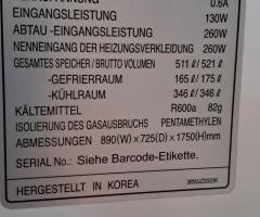 KÜHLGEFRIERKOMPINATION LG SIDE BY SIDE MIT GARANTIE